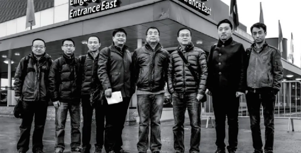 فريق التصميم يزور معرض كولونيا التجاري في ألمانيا