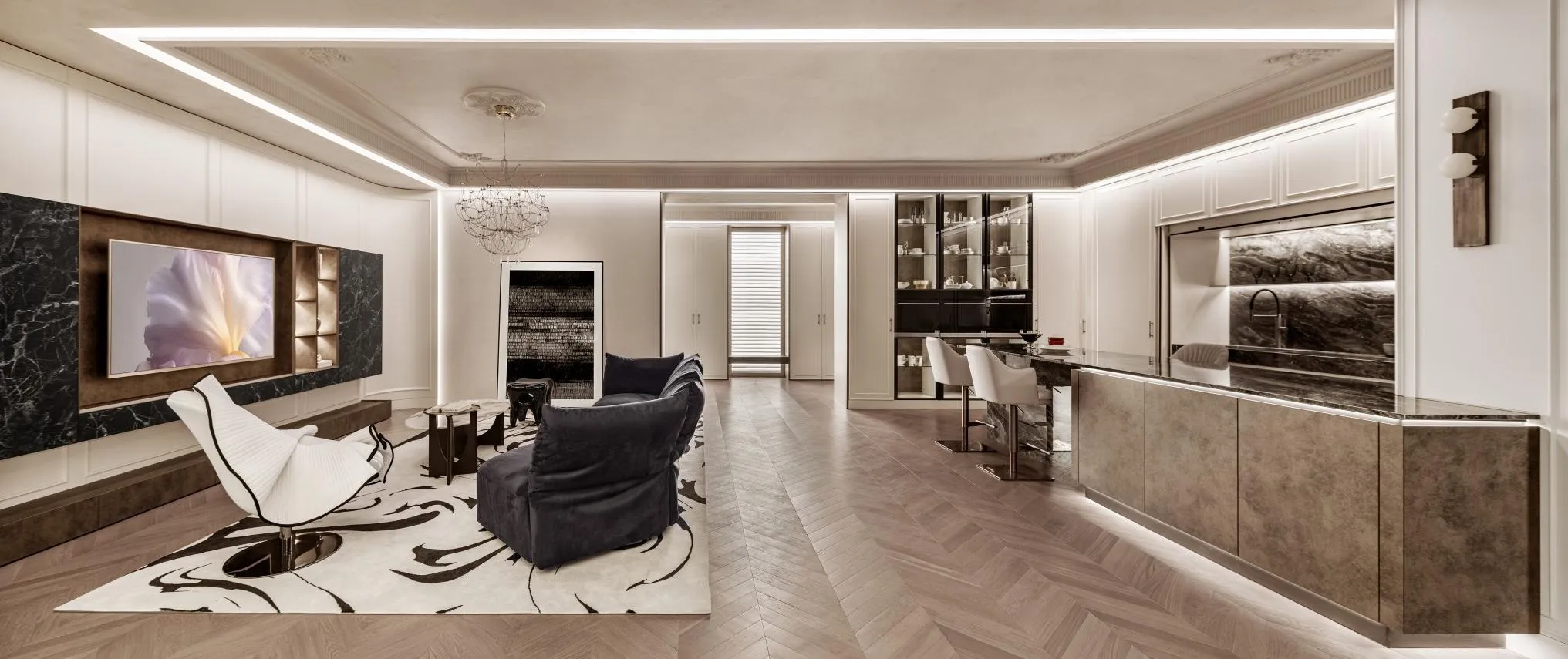 غرفة المعيشة