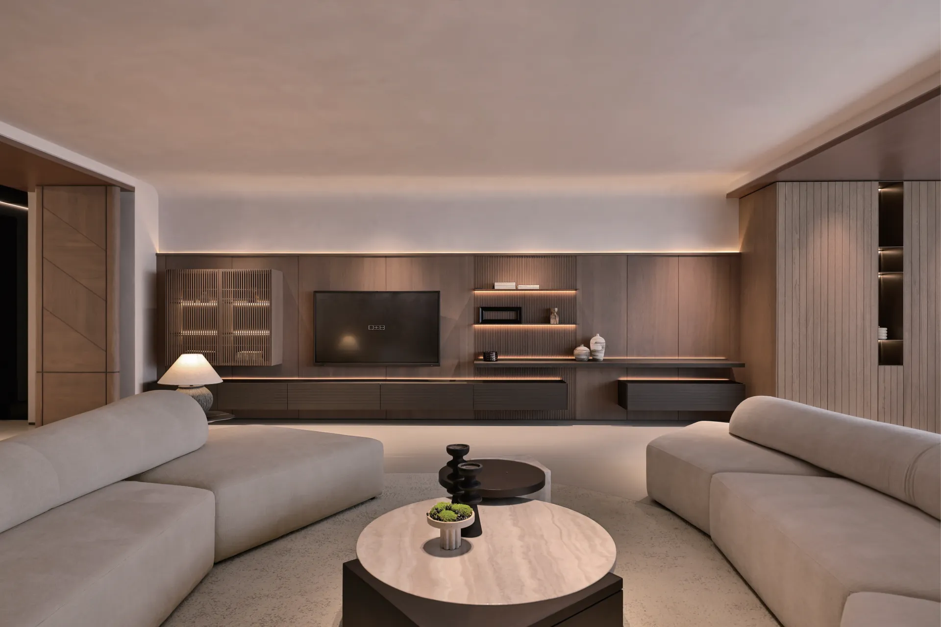 قشرة خشبية هادئة